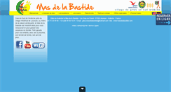 Desktop Screenshot of masdelabastide.com